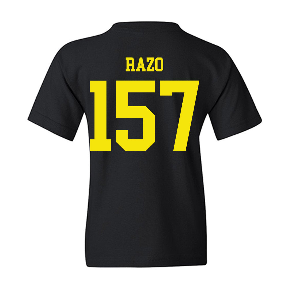 Quincy - NCAA Wrestling : Saul Razo - Classic Shersey Youth T-Shirt-1