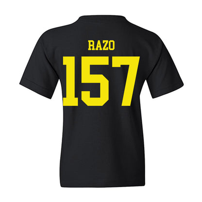 Quincy - NCAA Wrestling : Saul Razo - Classic Shersey Youth T-Shirt-1