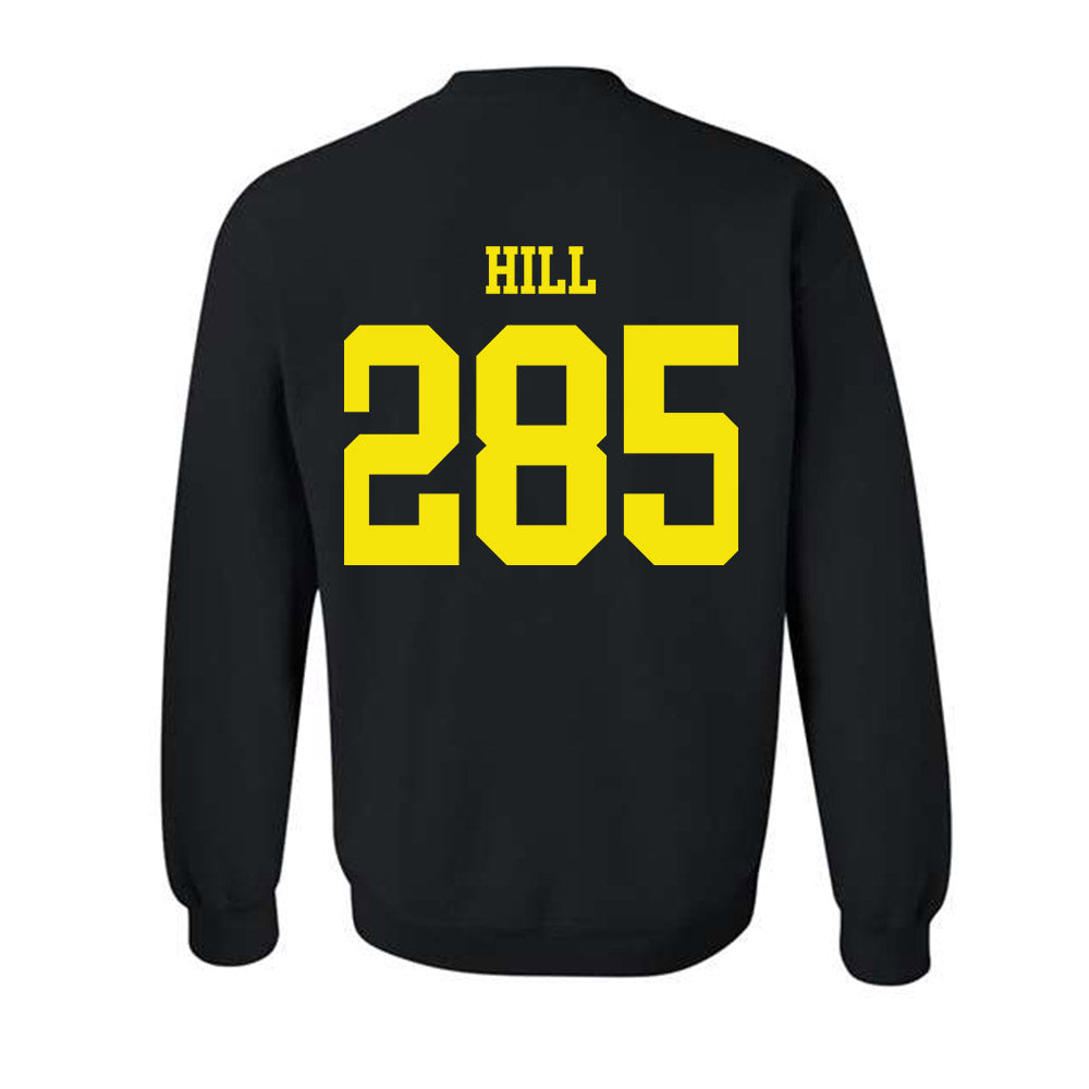 Quincy - NCAA Wrestling : Isaiah Hill - Classic Shersey Crewneck Sweatshirt-1