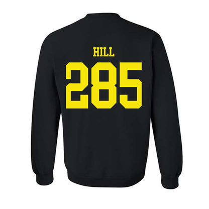 Quincy - NCAA Wrestling : Isaiah Hill - Classic Shersey Crewneck Sweatshirt-1