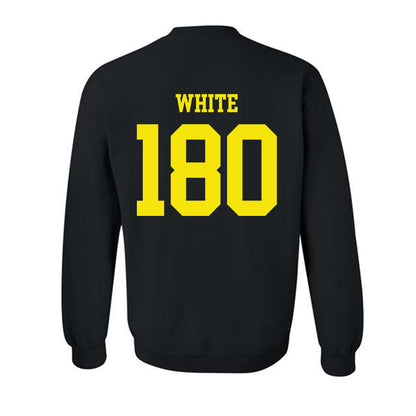 Quincy - NCAA Wrestling : Trinity White - Classic Shersey Crewneck Sweatshirt-1