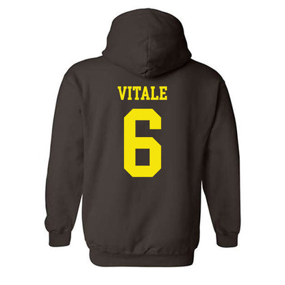 Quincy - NCAA Baseball : Jake Vitale - Classic Shersey Hooded Sweatshirt-1