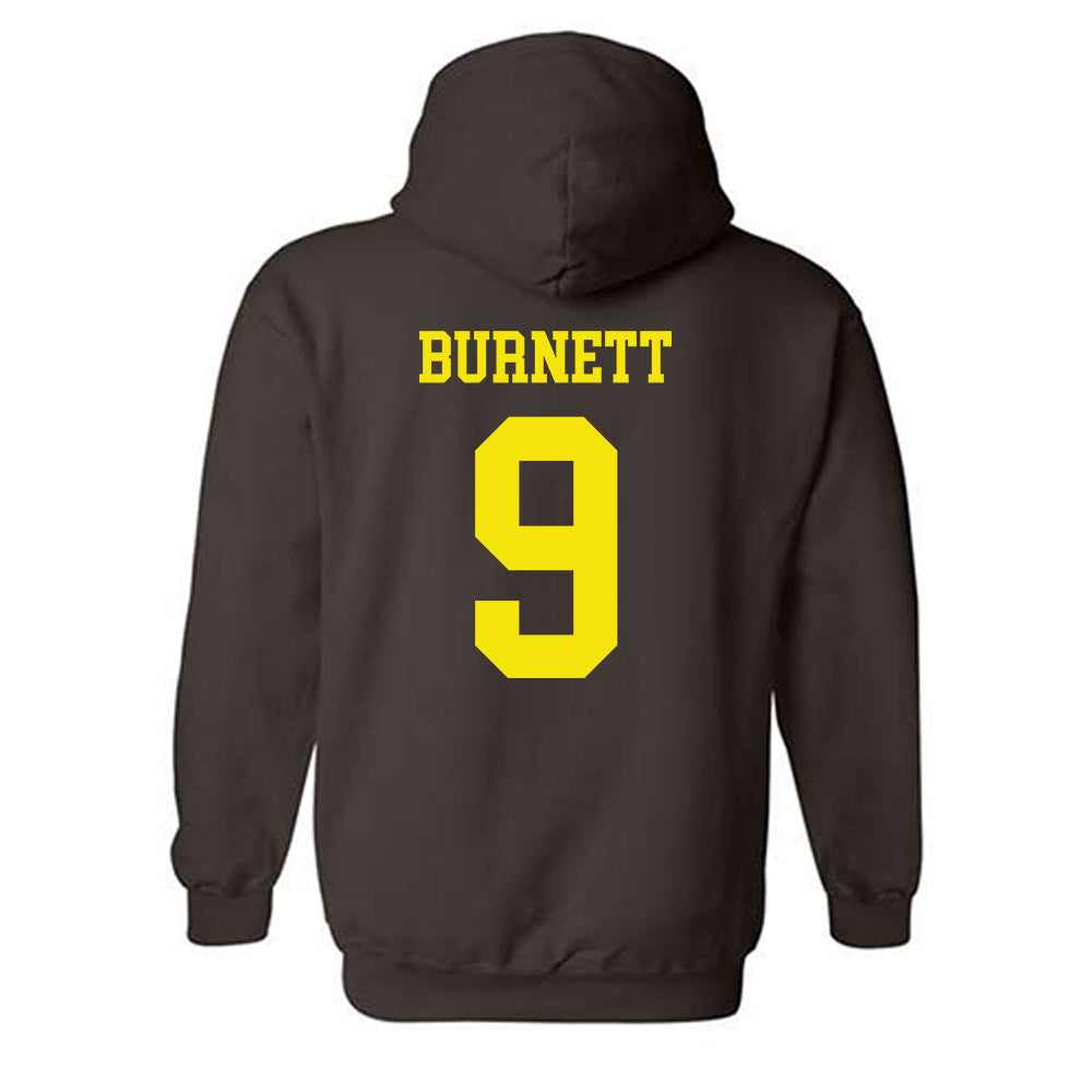 Quincy - NCAA Football : Jackson Burnett - Classic Shersey Hooded Sweatshirt-1