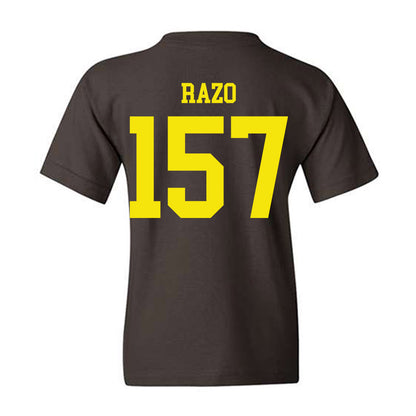 Quincy - NCAA Wrestling : Saul Razo - Classic Shersey Youth T-Shirt-1