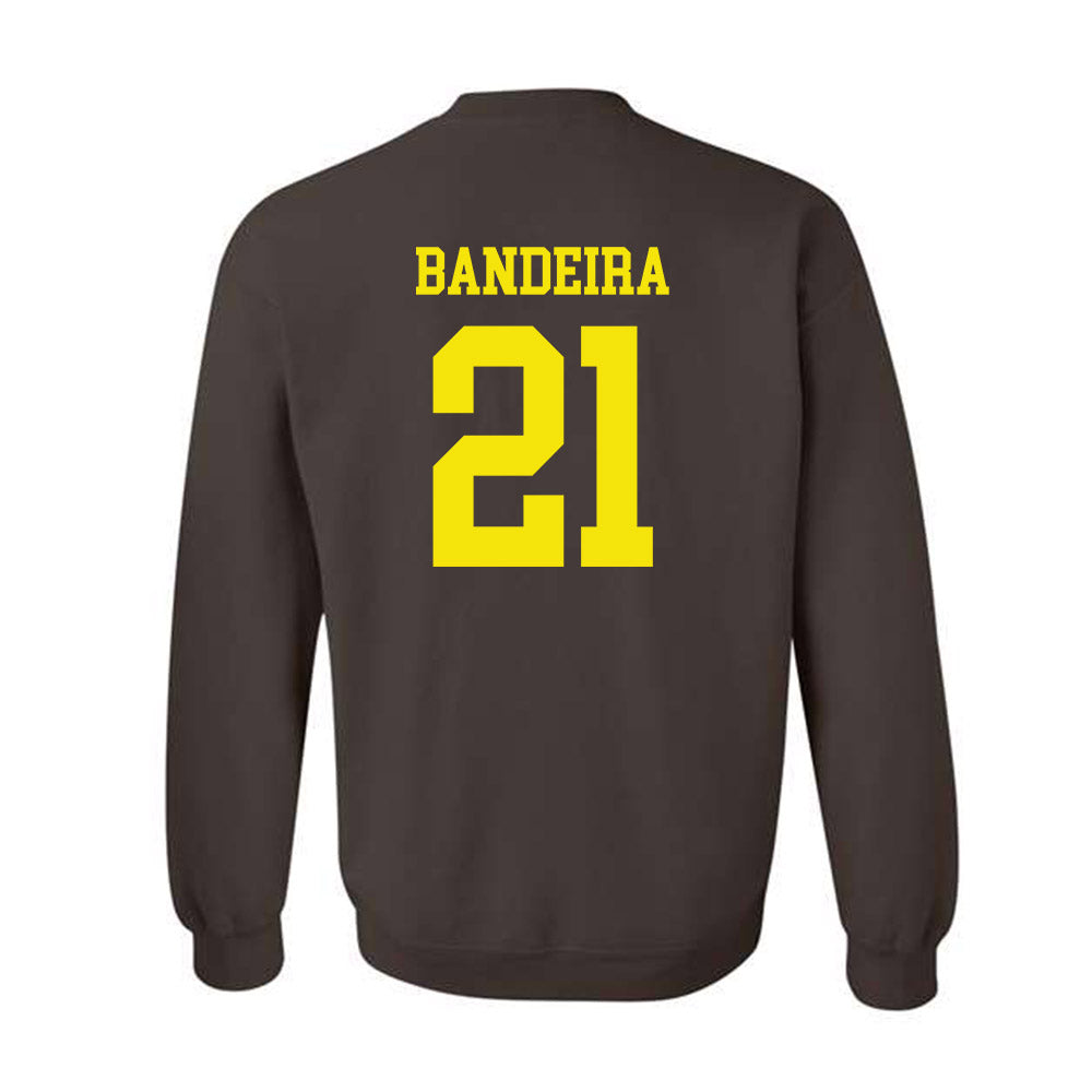 Quincy - NCAA Men's Soccer : Rodrigo Bandeira - Classic Shersey Crewneck Sweatshirt-1