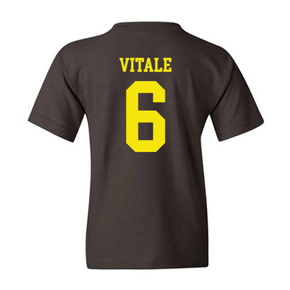 Quincy - NCAA Baseball : Jake Vitale - Classic Shersey Youth T-Shirt-1
