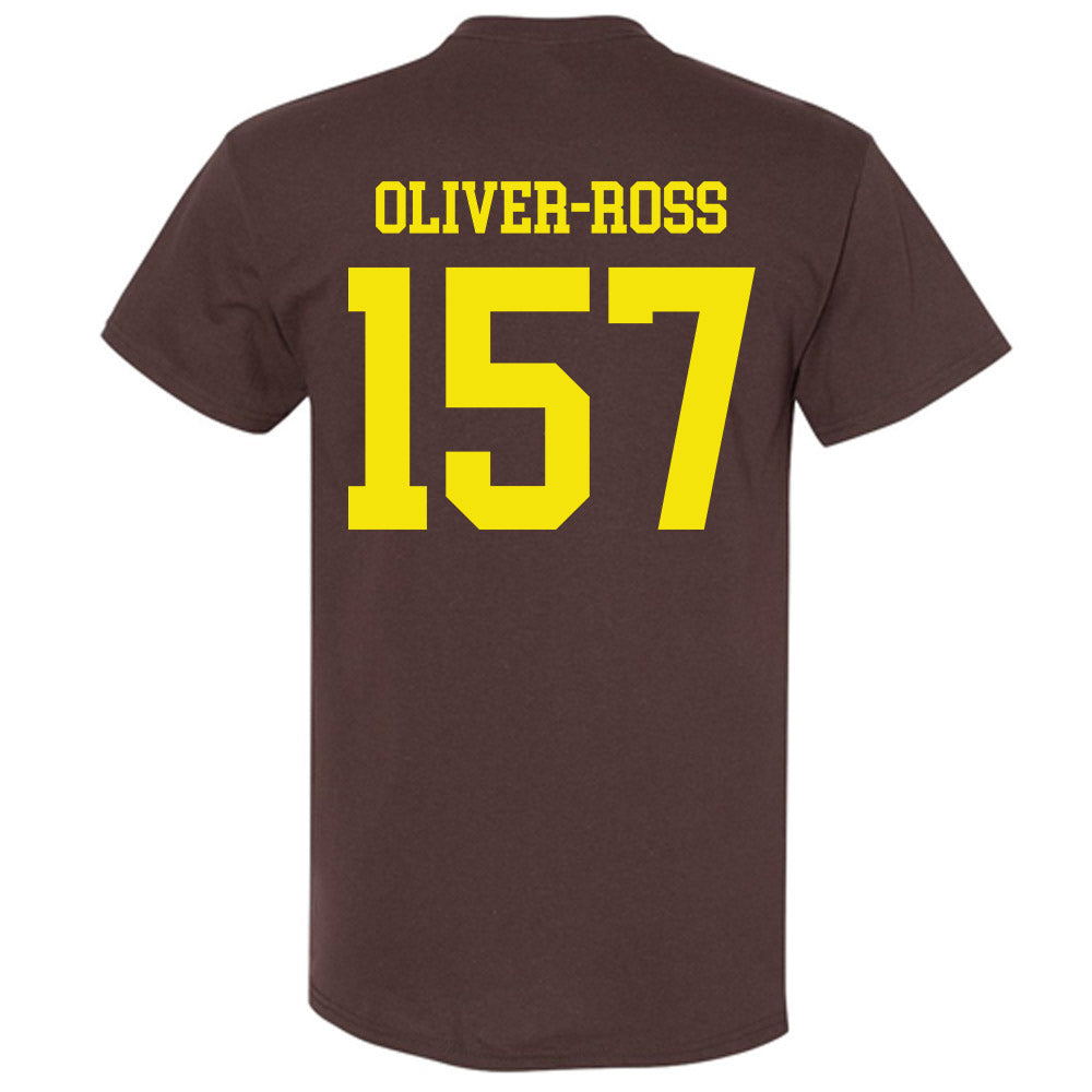 Quincy - NCAA Wrestling : Josiah Oliver-Ross - Classic Shersey T-Shirt-1