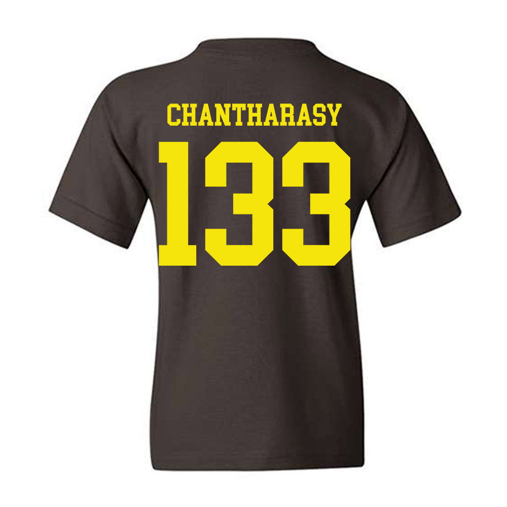 Quincy - NCAA Wrestling : Miller Chantharasy - Classic Shersey Youth T-Shirt-1