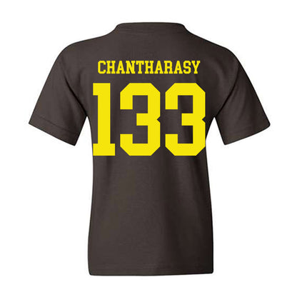Quincy - NCAA Wrestling : Miller Chantharasy - Classic Shersey Youth T-Shirt-1