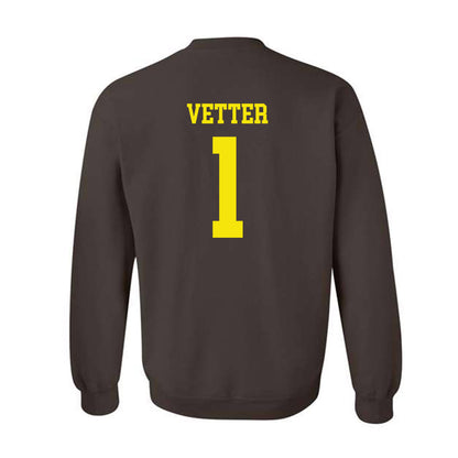 Quincy - NCAA Men's Lacrosse : Austin Vetter - Classic Shersey Crewneck Sweatshirt-1