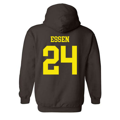 Quincy - NCAA Men's Lacrosse : Jameson Essen - Classic Shersey Hooded Sweatshirt-1