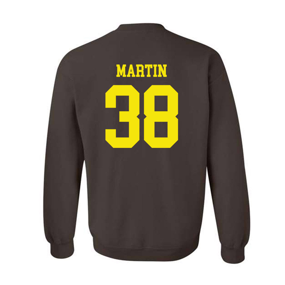 Quincy - NCAA Football : Chase Martin - Classic Shersey Crewneck Sweatshirt-1