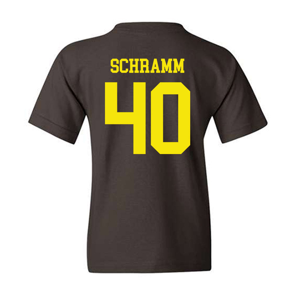 Quincy - NCAA Men's Soccer : Ben Schramm - Classic Shersey Youth T-Shirt-1