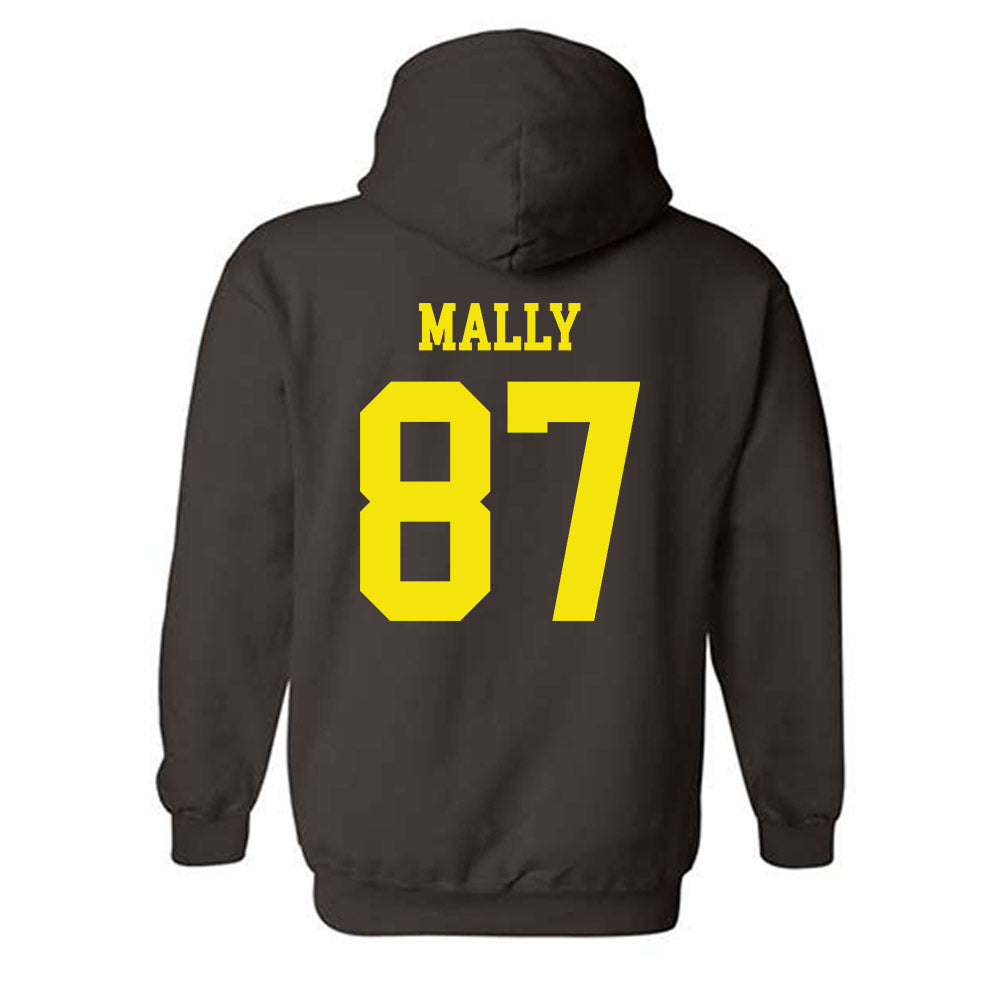 Quincy - NCAA Football : Zach Mally - Classic Shersey Hooded Sweatshirt-1