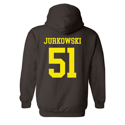 Quincy - NCAA Football : Jayden Jurkowski - Classic Shersey Hooded Sweatshirt-1