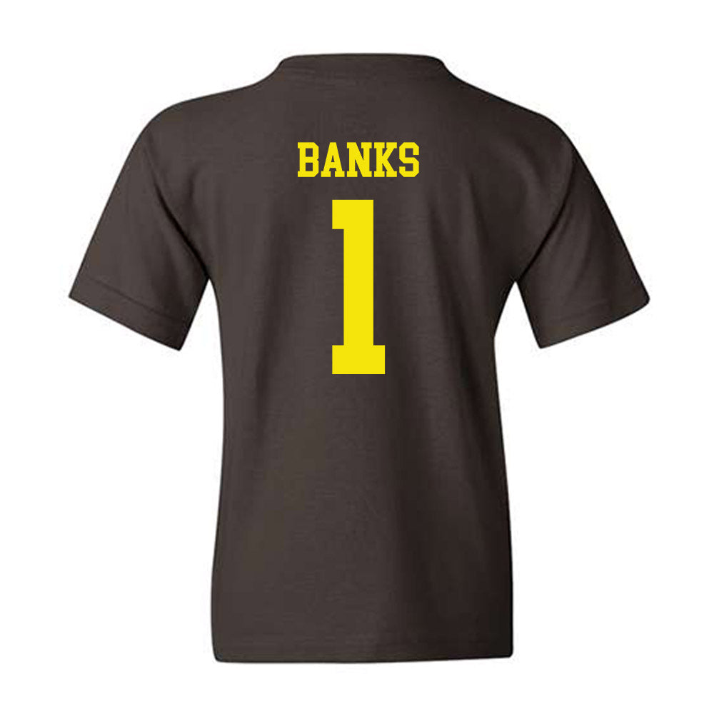 Quincy - NCAA Men's Basketball : Jayden Banks - Classic Shersey Youth T-Shirt-1