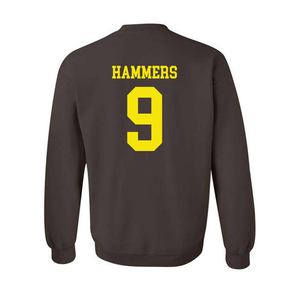 Quincy - NCAA Football : Tykell Hammers - Classic Shersey Crewneck Sweatshirt-1