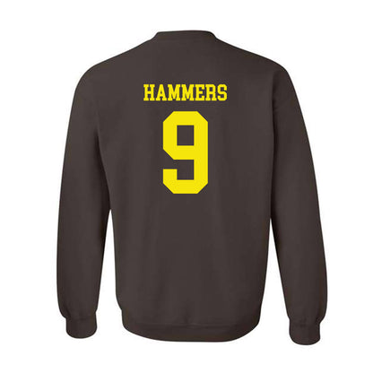 Quincy - NCAA Football : Tykell Hammers - Classic Shersey Crewneck Sweatshirt-1