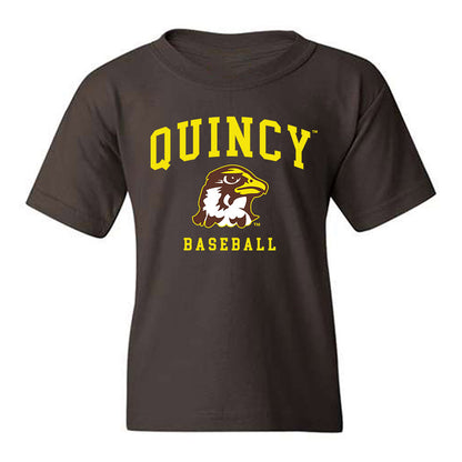 Quincy - NCAA Baseball : Cam Armstrong - Classic Shersey Youth T-Shirt-0