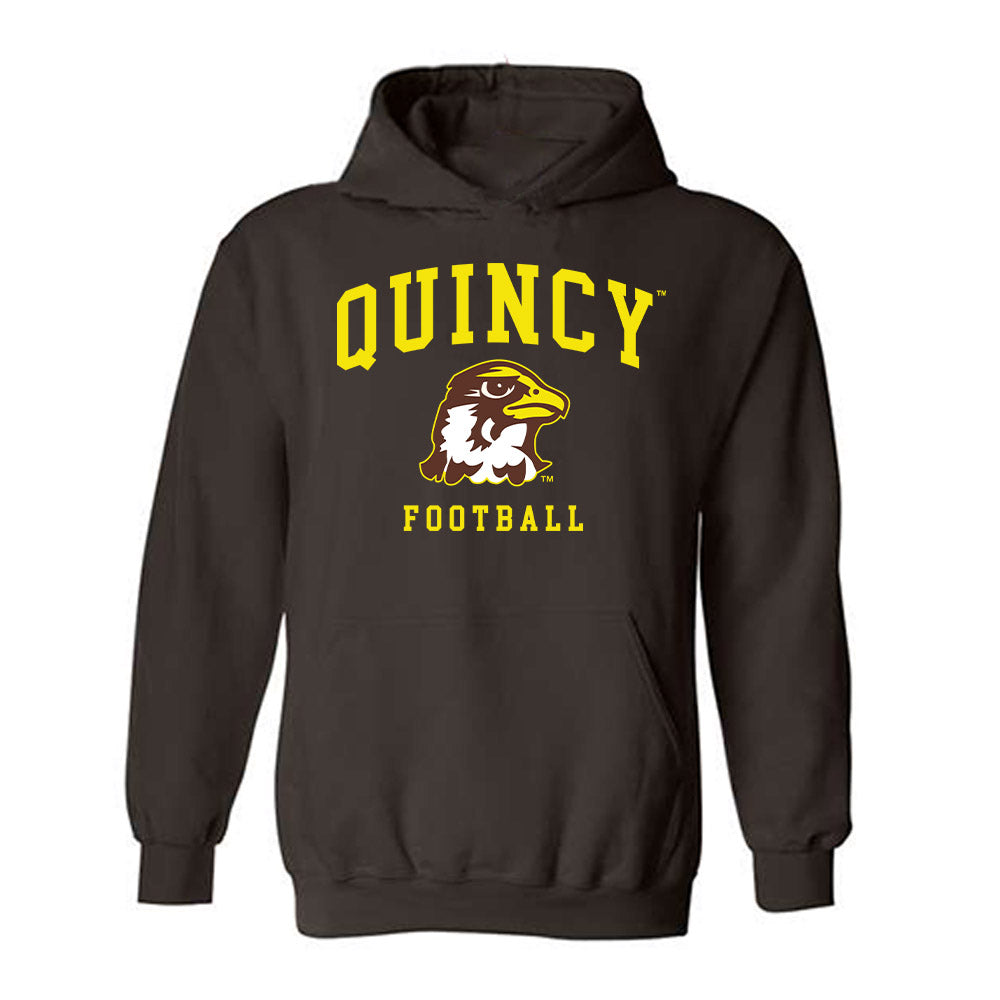Quincy - NCAA Football : Jackson Burnett - Classic Shersey Hooded Sweatshirt-0