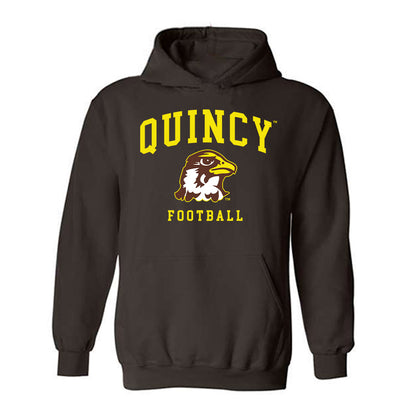 Quincy - NCAA Football : Jackson Burnett - Classic Shersey Hooded Sweatshirt-0