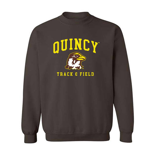 Quincy - NCAA Men's Track & Field : Aneas Smith - Classic Shersey Crewneck Sweatshirt-0