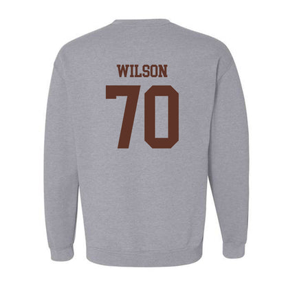 Quincy - NCAA Football : Damian Wilson - Classic Shersey Crewneck Sweatshirt-1