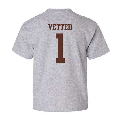 Quincy - NCAA Men's Lacrosse : Austin Vetter - Classic Shersey Youth T-Shirt-1