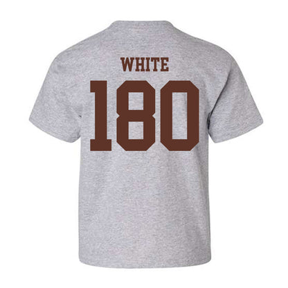 Quincy - NCAA Wrestling : Trinity White - Classic Shersey Youth T-Shirt-1