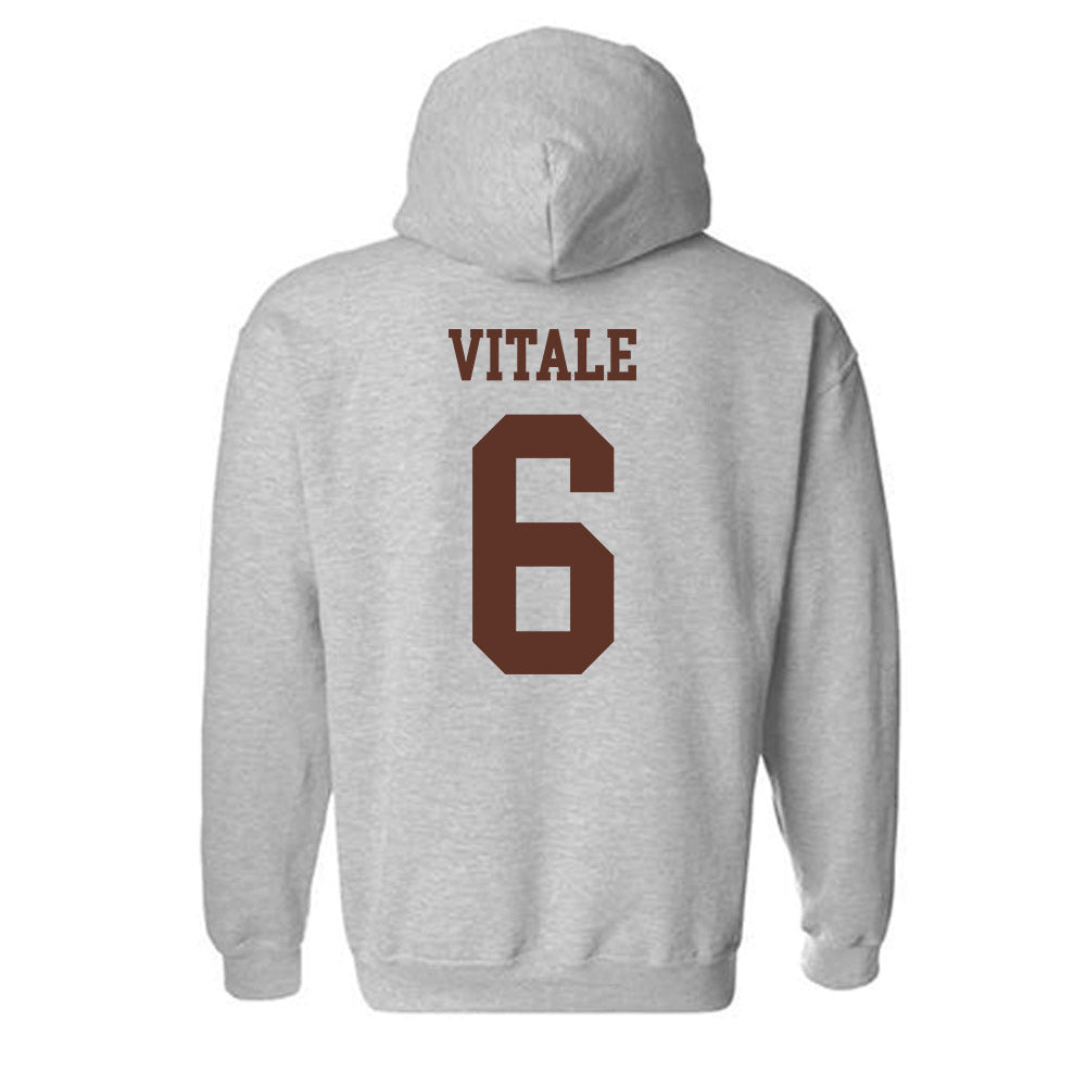 Quincy - NCAA Baseball : Jake Vitale - Classic Shersey Hooded Sweatshirt-1