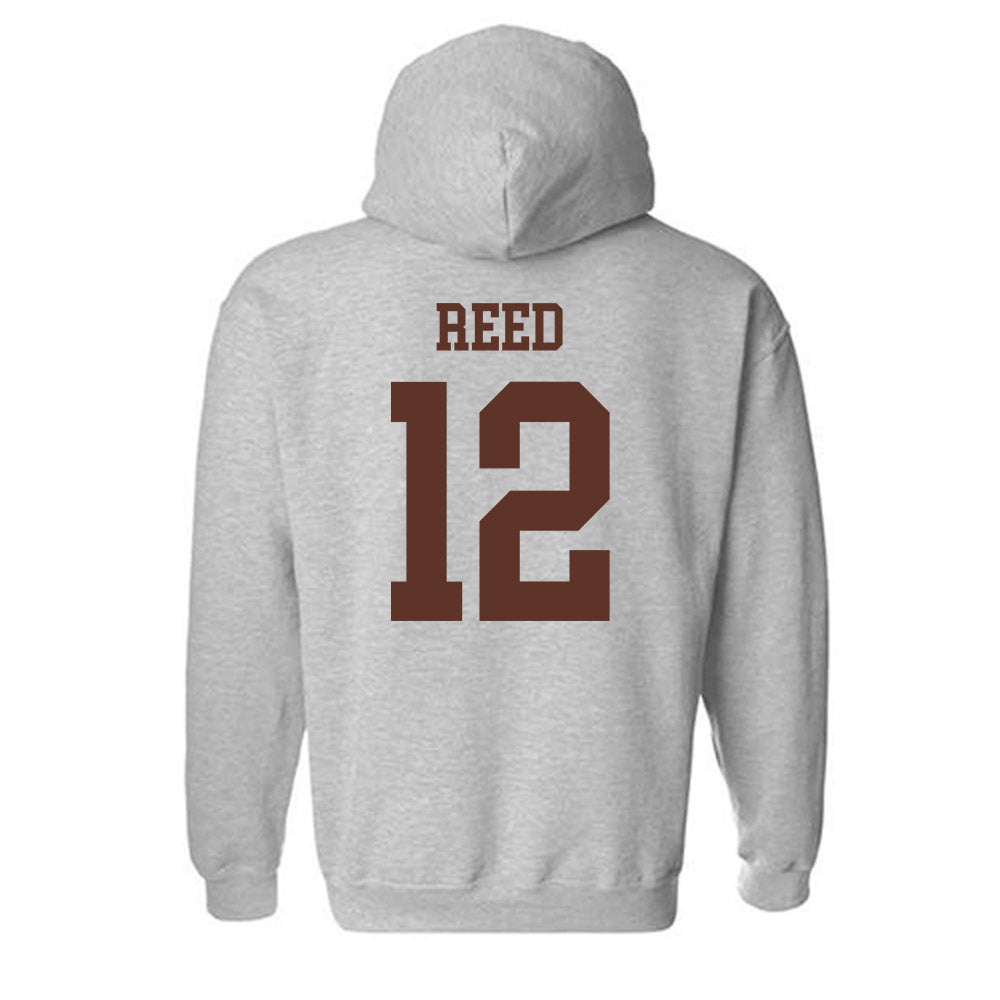 Quincy - NCAA Women's Basketball : Reagan Reed - Classic Shersey Hooded Sweatshirt-1