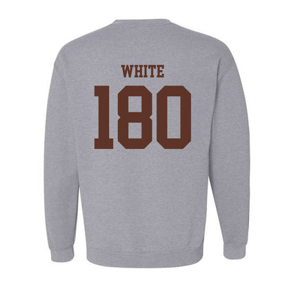 Quincy - NCAA Wrestling : Trinity White - Classic Shersey Crewneck Sweatshirt-1