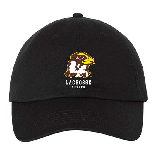 Quincy - NCAA Men's Lacrosse : Austin Vetter - Dad Hat-0