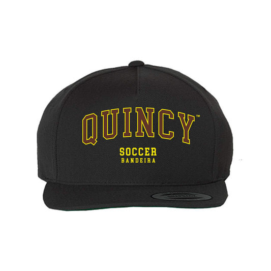 Quincy - NCAA Men's Soccer : Rodrigo Bandeira - Snapback Hat-0