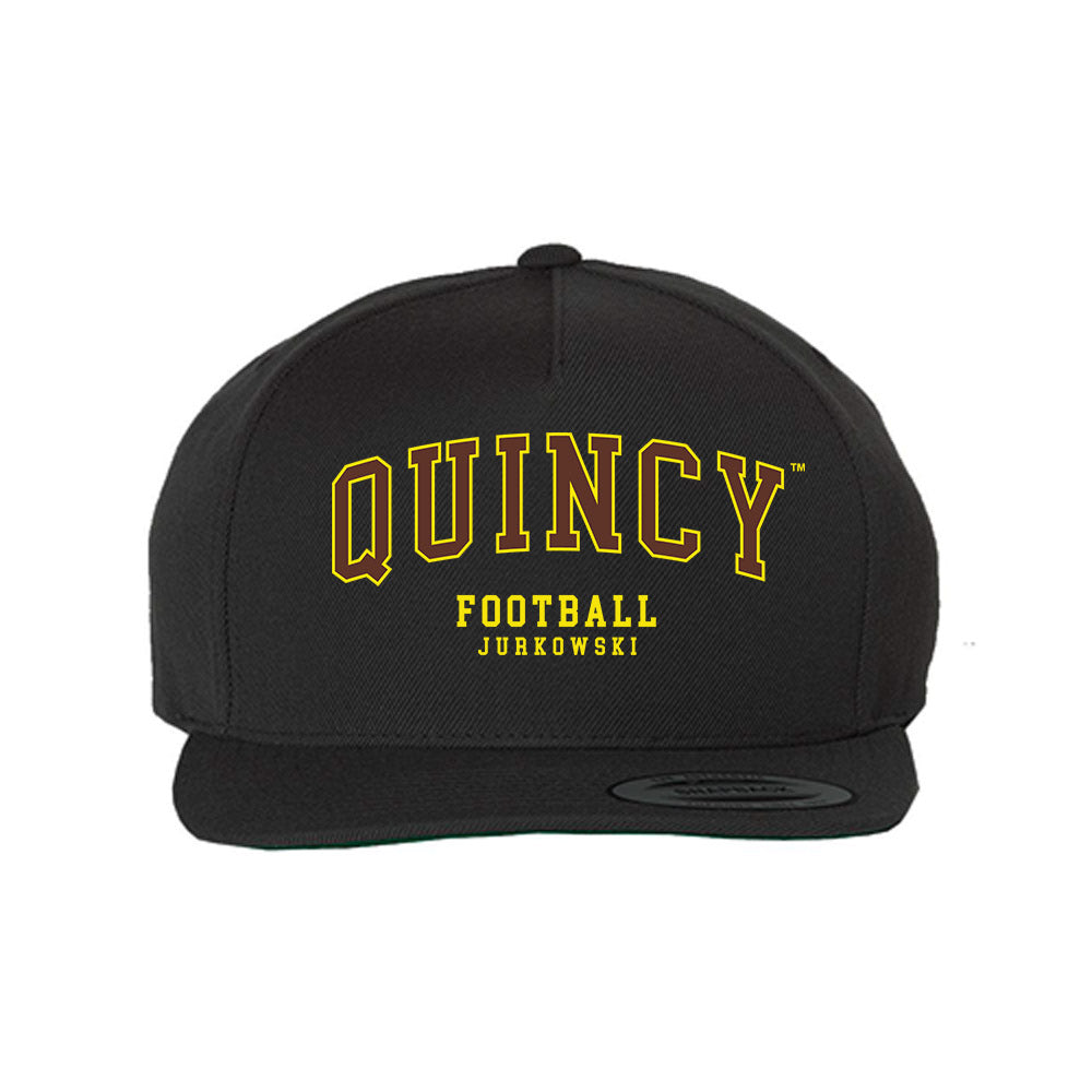 Quincy - NCAA Football : Jayden Jurkowski - Snapback Hat-0