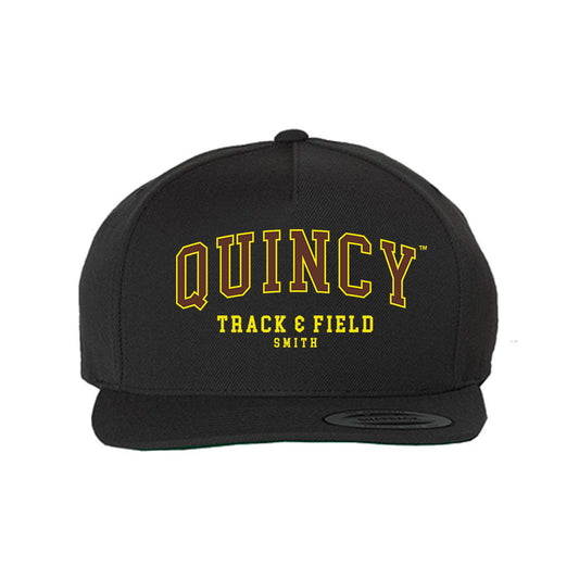 Quincy - NCAA Men's Track & Field : Aneas Smith - Snapback Hat-0