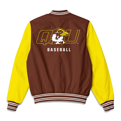 Quincy - NCAA Baseball : Jake Vitale - Bomber Jacket-1