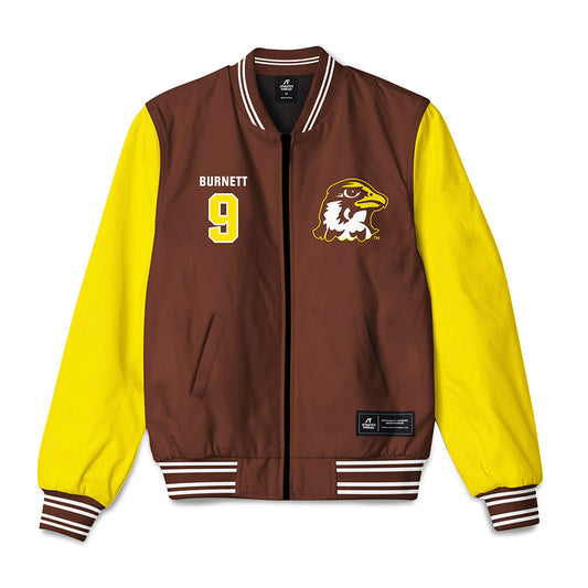 Quincy - NCAA Football : Jackson Burnett - Bomber Jacket-0