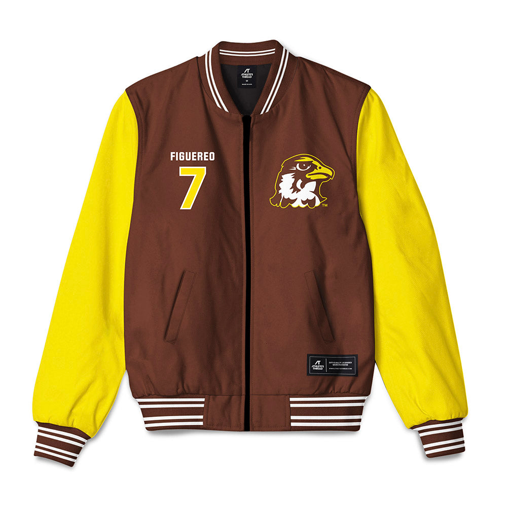 Quincy - NCAA Baseball : Jace Figuereo - Bomber Jacket-0