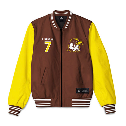 Quincy - NCAA Baseball : Jace Figuereo - Bomber Jacket-0