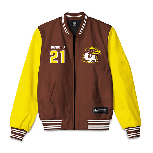 Quincy - NCAA Men's Soccer : Rodrigo Bandeira - Bomber Jacket-0