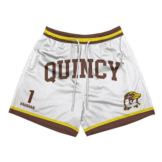 Quincy - NCAA Women's Basketball : Alivia Vaughan - Shorts-0