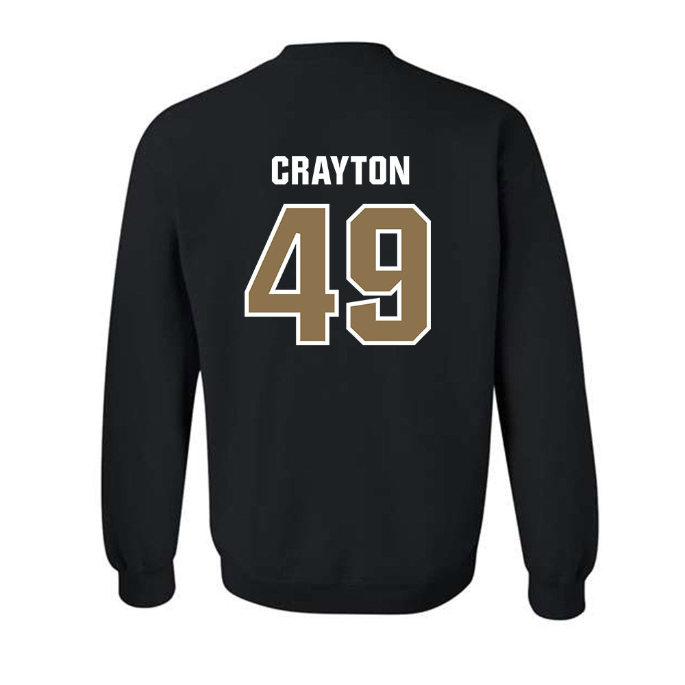 UNC Pembroke - NCAA Baseball : Michael Crayton - Classic Shersey Crewneck Sweatshirt-1