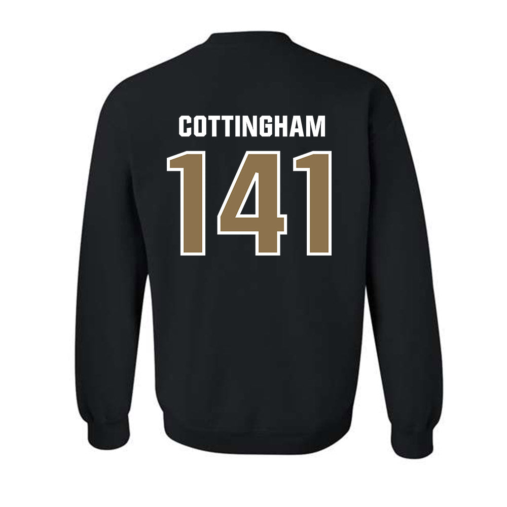 UNC Pembroke - NCAA Wrestling : Chance Cottingham - Classic Shersey Crewneck Sweatshirt-1
