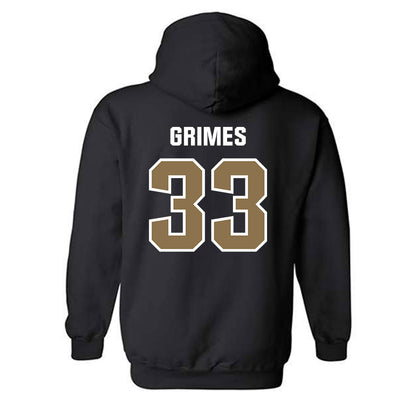 UNC Pembroke - NCAA Men's Basketball : Justin Grimes - Classic Shersey Hooded Sweatshirt-1