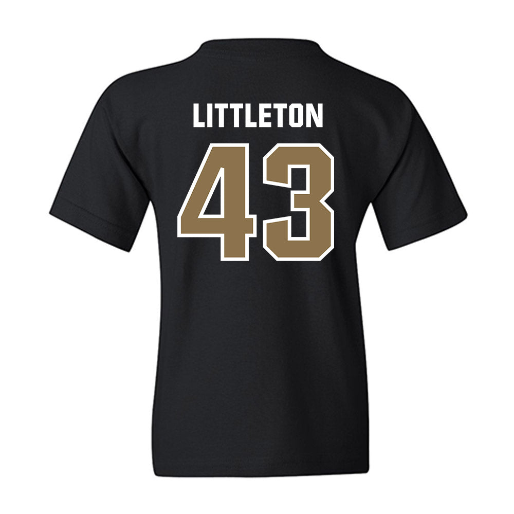 UNC Pembroke - NCAA Baseball : Garrett Littleton - Classic Shersey Youth T-Shirt-1