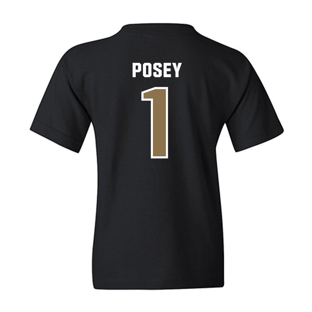 UNC Pembroke - NCAA Football : Miles Posey - Classic Shersey Youth T-Shirt-1