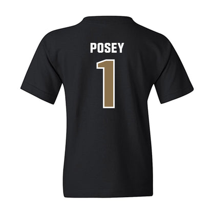 UNC Pembroke - NCAA Football : Miles Posey - Classic Shersey Youth T-Shirt-1