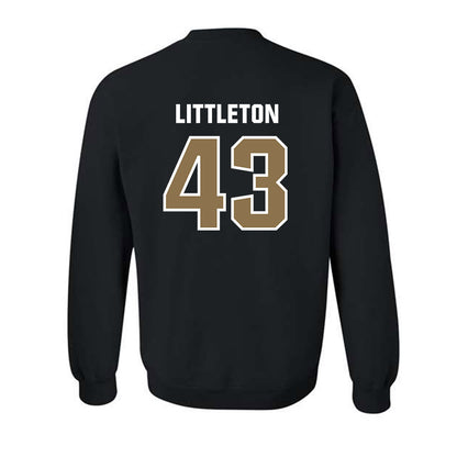 UNC Pembroke - NCAA Baseball : Garrett Littleton - Classic Shersey Crewneck Sweatshirt-1