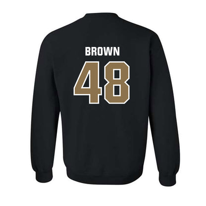 UNC Pembroke - NCAA Football : Jake Brown - Classic Shersey Crewneck Sweatshirt-1